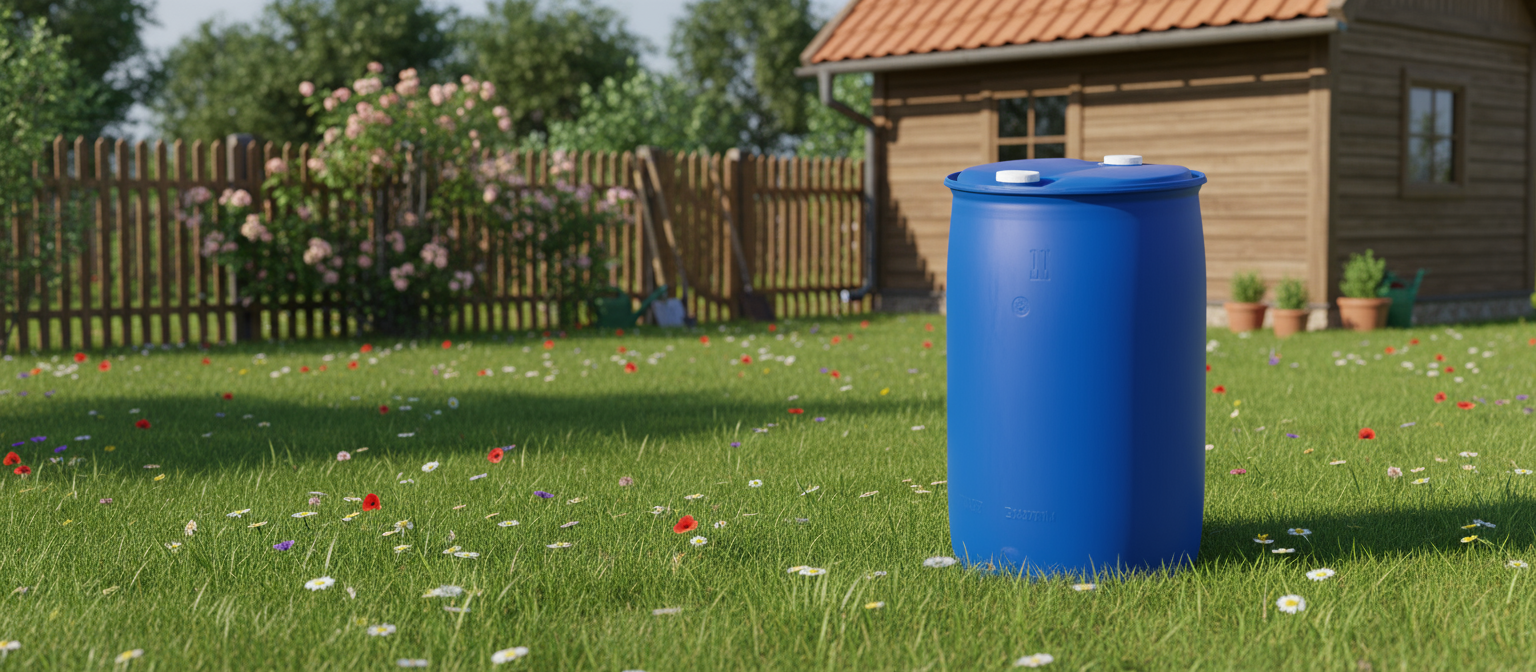 Пластиковая бочка